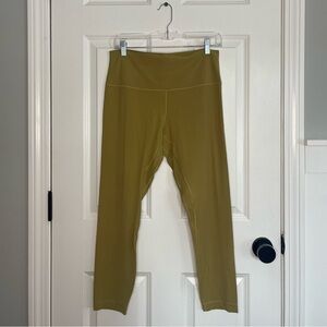 Lululemon Women’s Dark Mustard Yellow Align Leggings